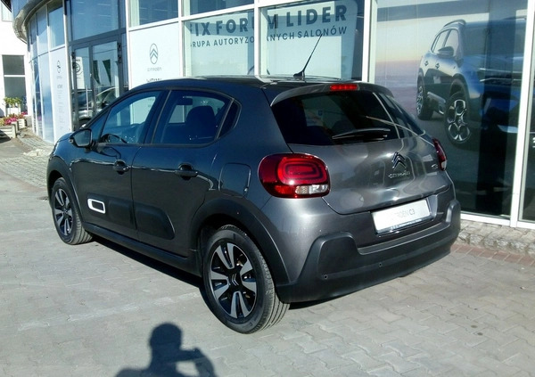 Citroen C3 cena 83900 przebieg: 4, rok produkcji 2024 z Słubice małe 92